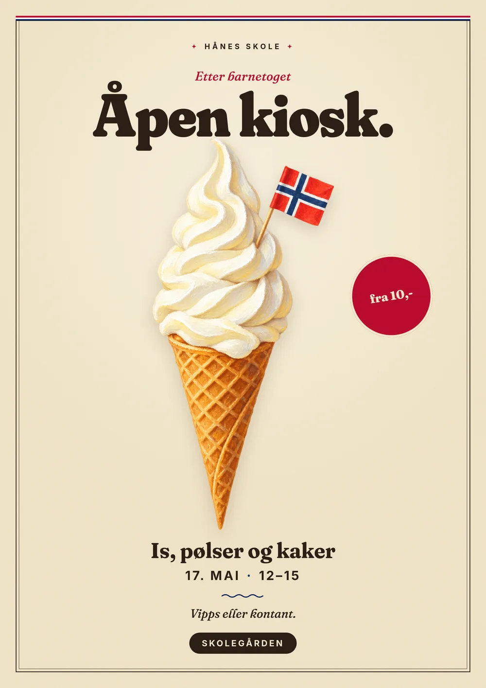 The 17th of May, in the right colours. — The Folksy