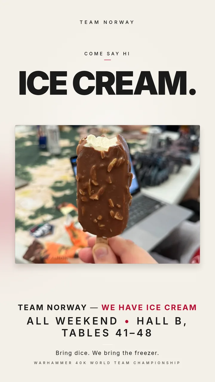A tournament poster with your own photo on it. — Story